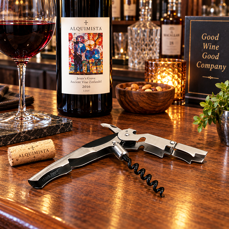 Cork Pops Waiter's Corkscrew