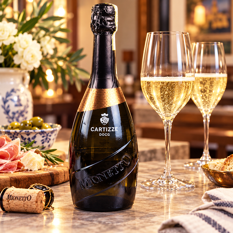 Mionetto Cartizze DOCG Prosecco. <a href="#taste">Click here for tasting notes.</a>