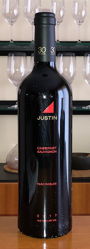 Justin cabernet 2024 sauvignon 2017