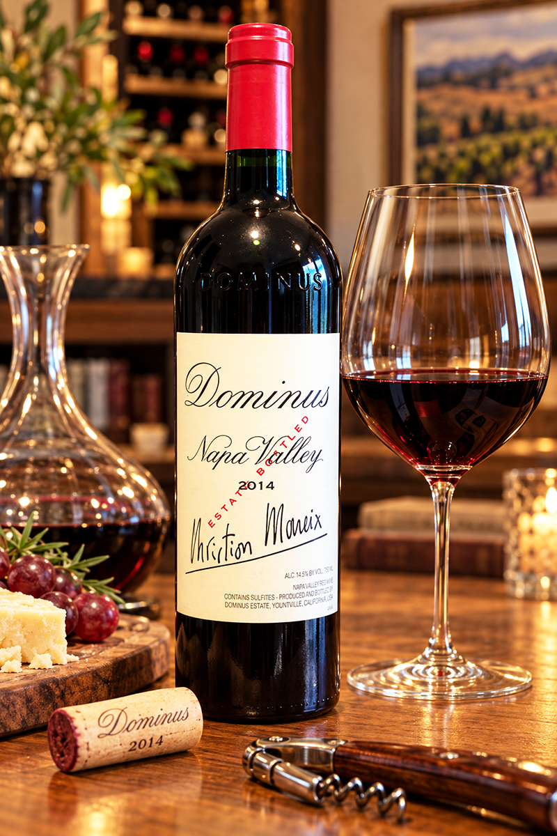 Dominus 2014. <a href="#taste">Click here for tasting notes. </a>