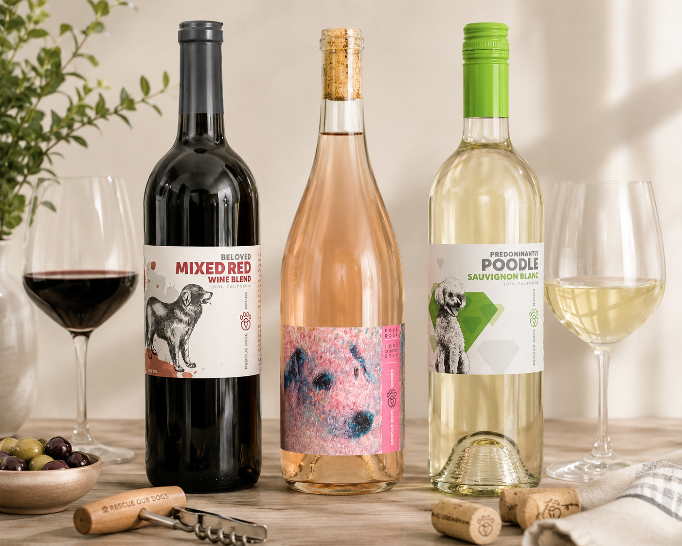 Rescue Dog Lodi Rosé 2018.