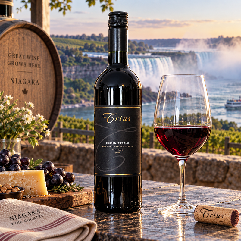 Trius Winery Cabernet Franc 2017. 
