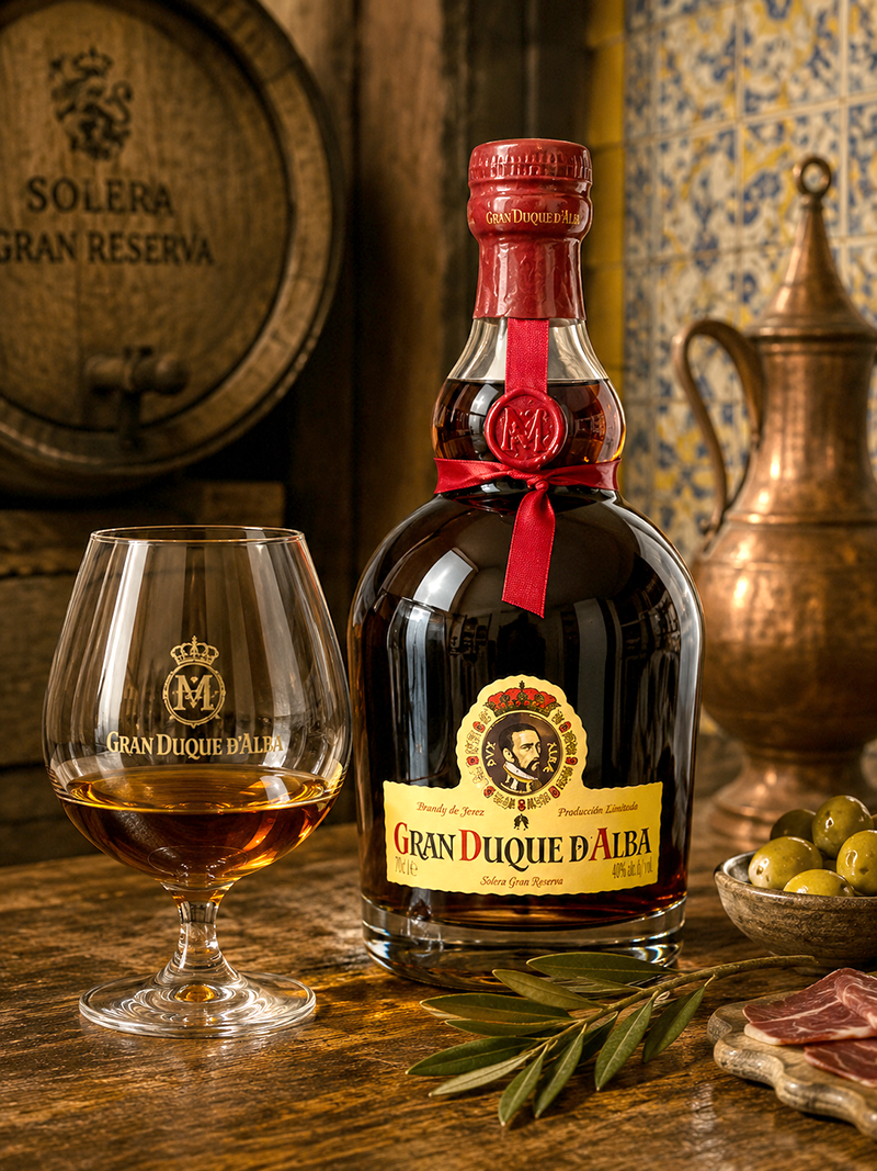 Gran Duque d'Alba Solera Gran Reserva Spanish Brandy.