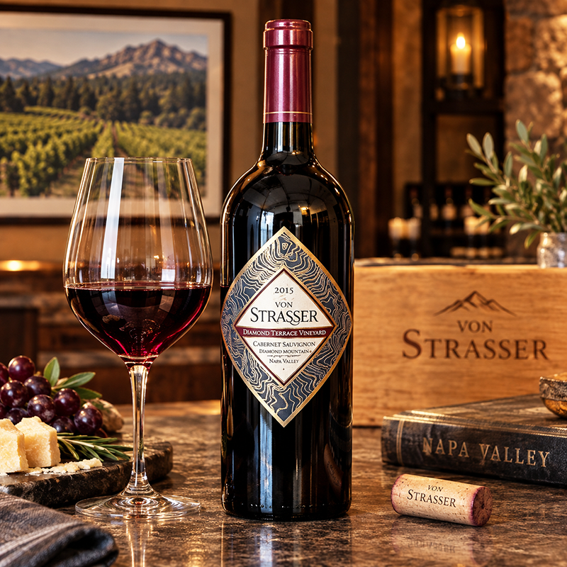 Von Strasser Cabernet Sauvignon. <a href="#tasting">Click here for tasting notes.</a>