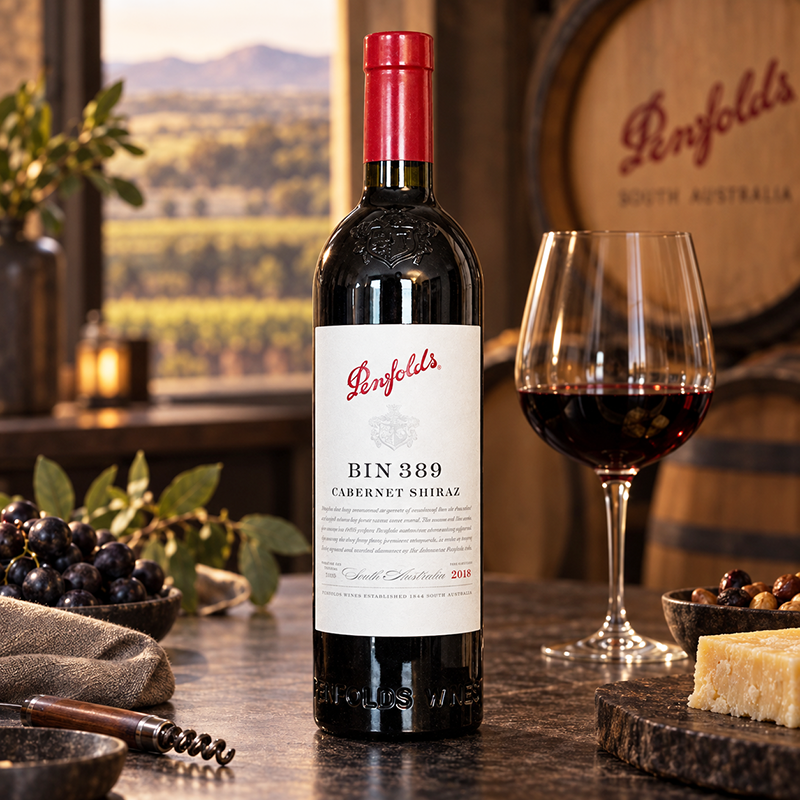 Penfolds Bin 389 Cabernet Shiraz 2018.