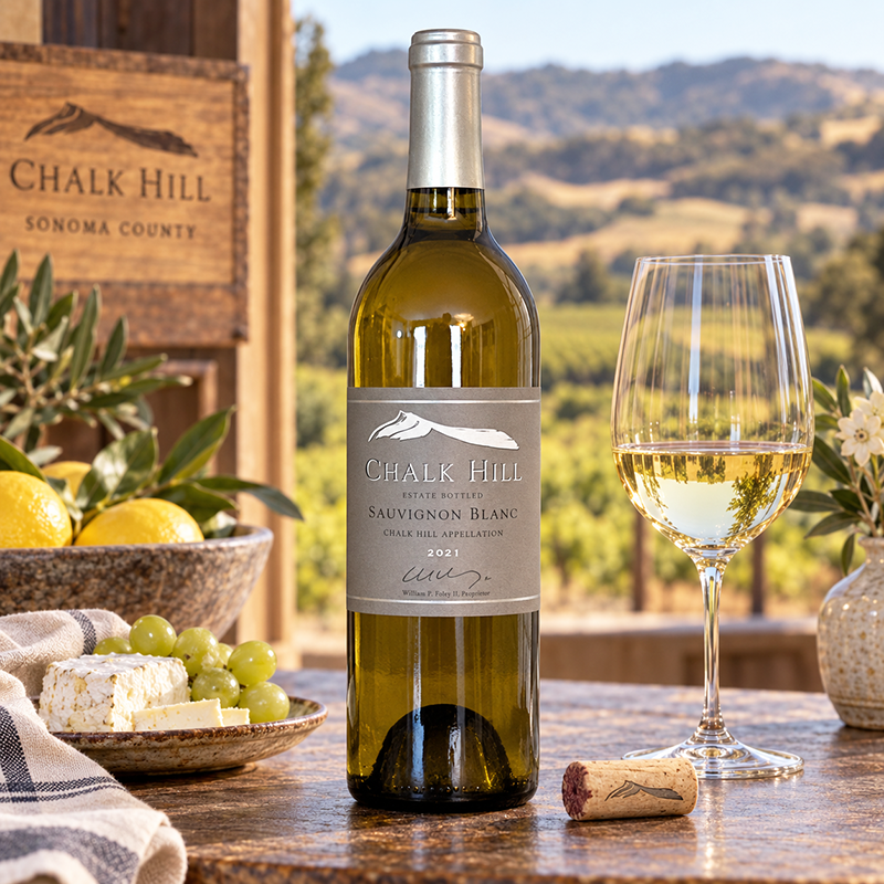 Chalk Hill Sauvignon Blanc. 