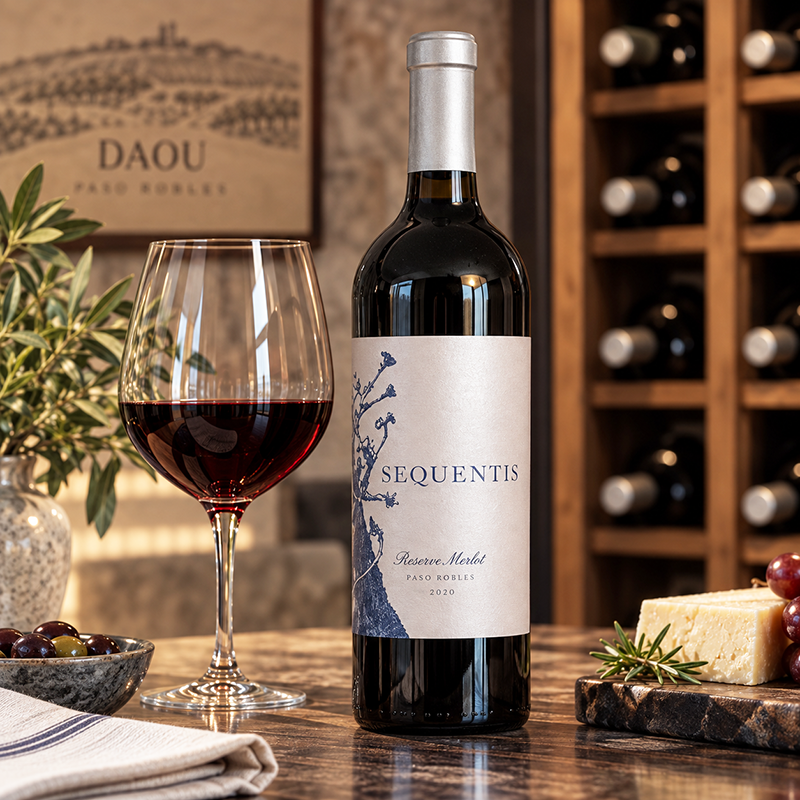 Daou Sequentis Reserve Merlot 2020 <a href="#taste">Click here for tasting notes.</a>