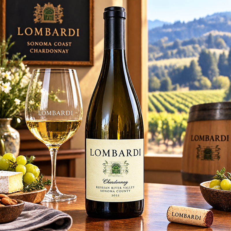 Lombardi Russian River Valley Chardonnay 2022.