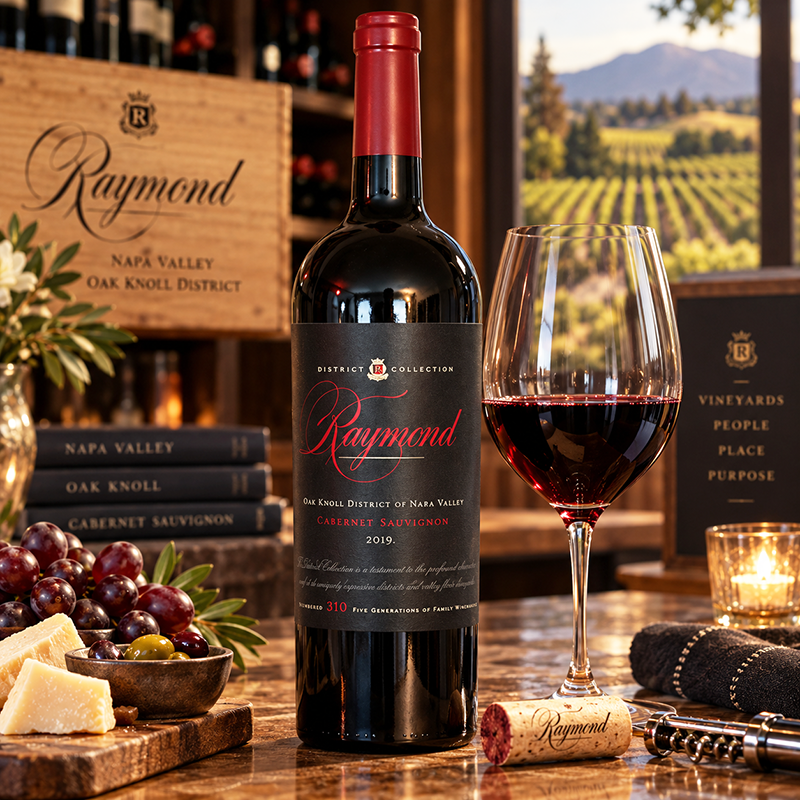 Raymond Oak Knoll District Cabernet Sauvignon 2019. 