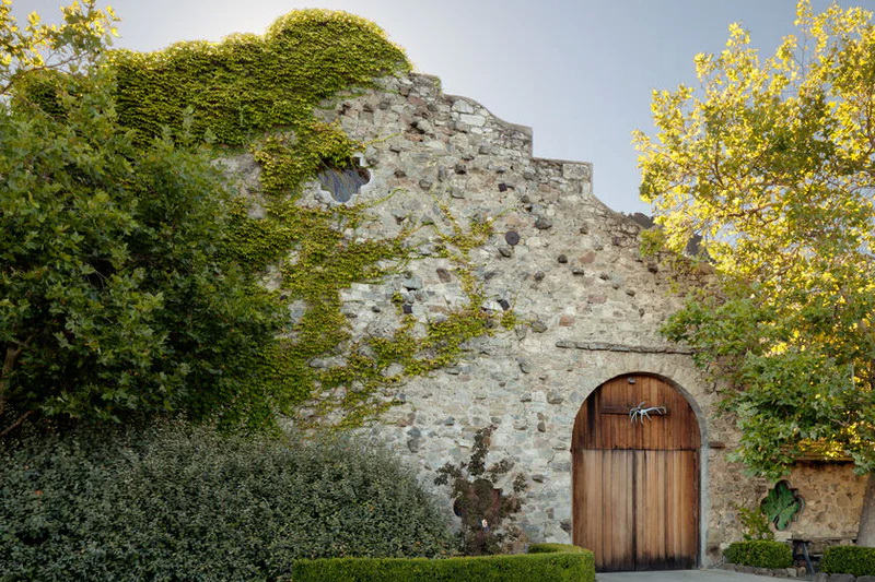 The entrance to the original cave.