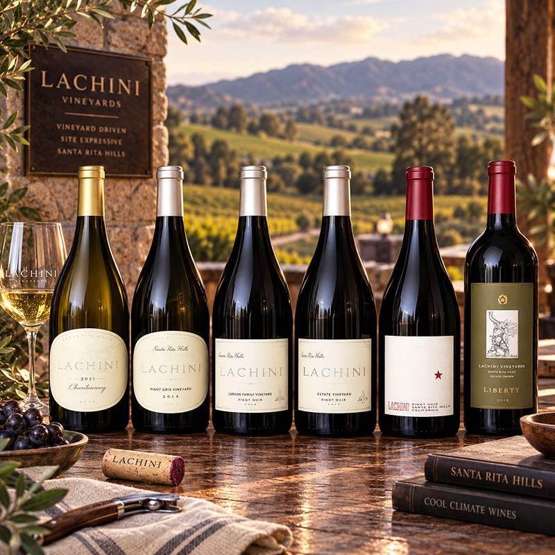Lachini Family Estate Pinot Noir 2018. 