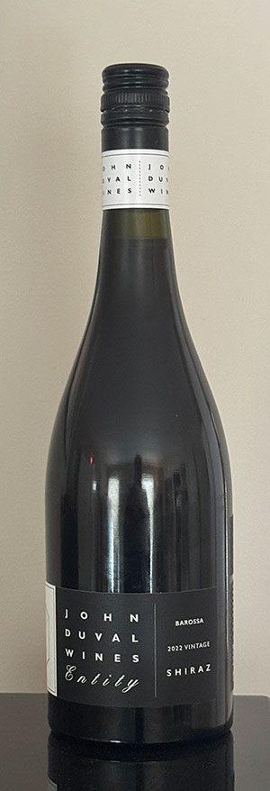 John Duval Entity Shiraz 2022.