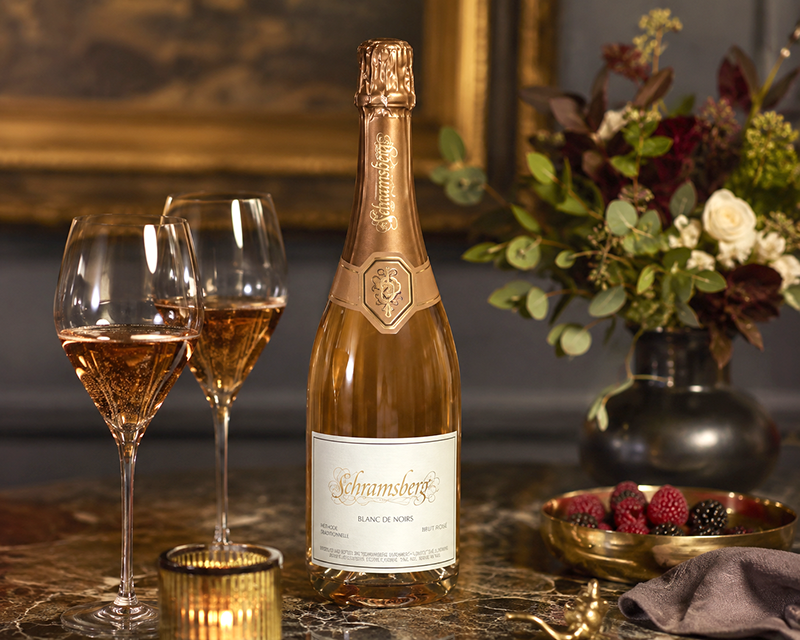 Schramsberg Brut Rosé 2021. 