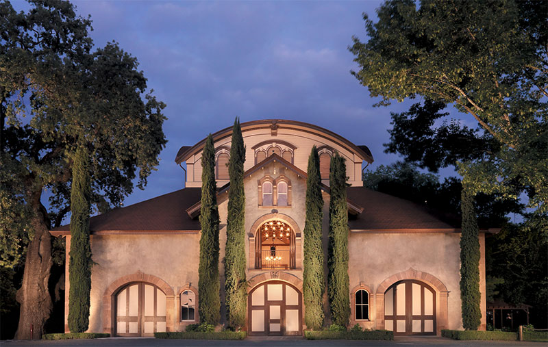 The original stone winery, aka the Redwood Cellar.