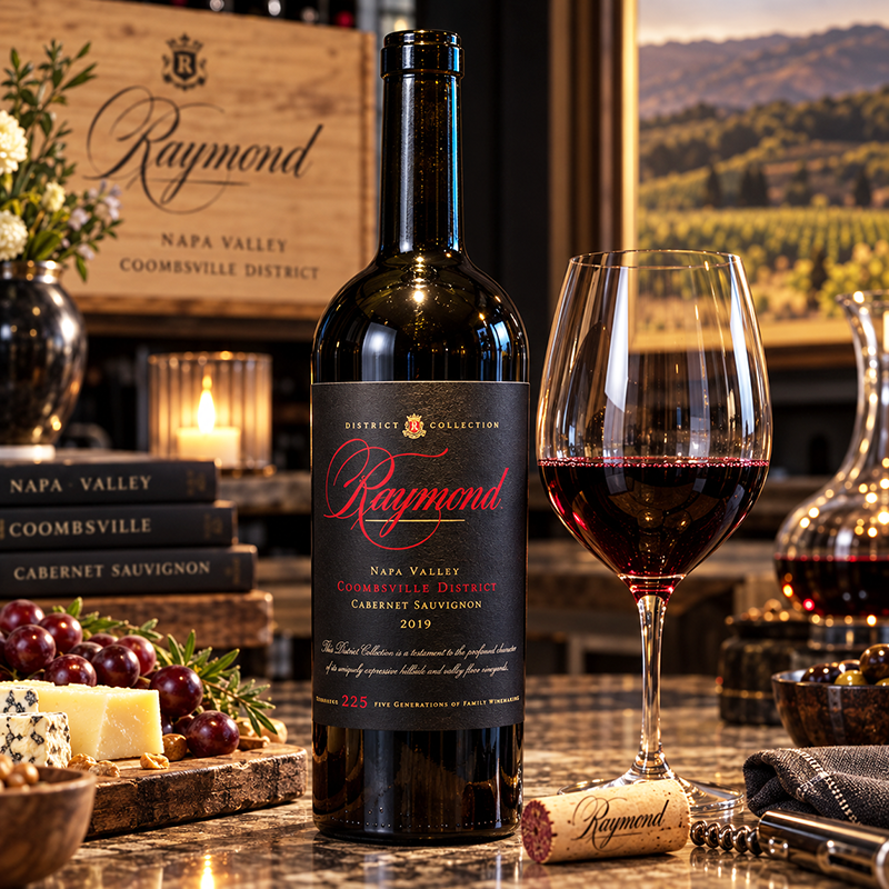 Raymond Coombsville District Cabernet Sauvignon 2019. 