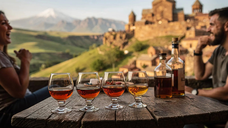 Armentian brandy