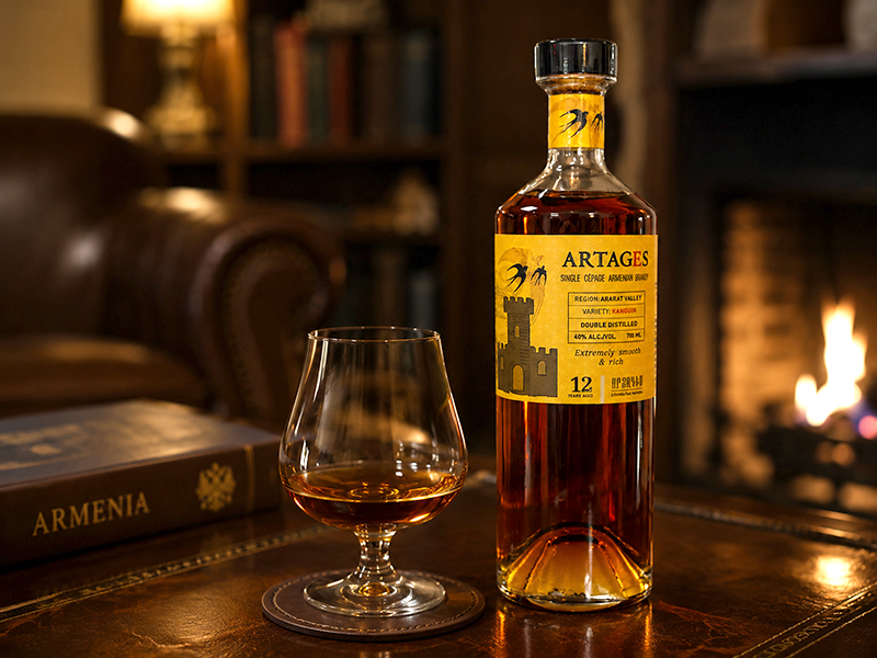 Artages Single Cépage Armenian Brandy. 