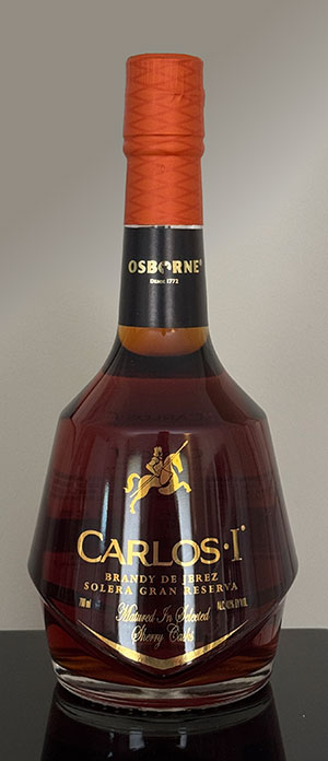 Carlos I Brandy de Jerez Solera Gran Reserva