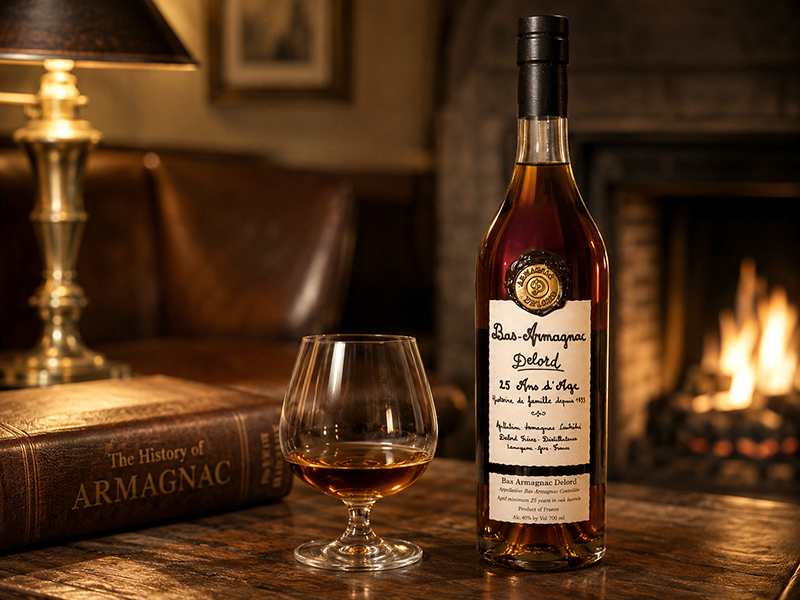 Delord Bas-Armagnac 25 Ans d'Age. 