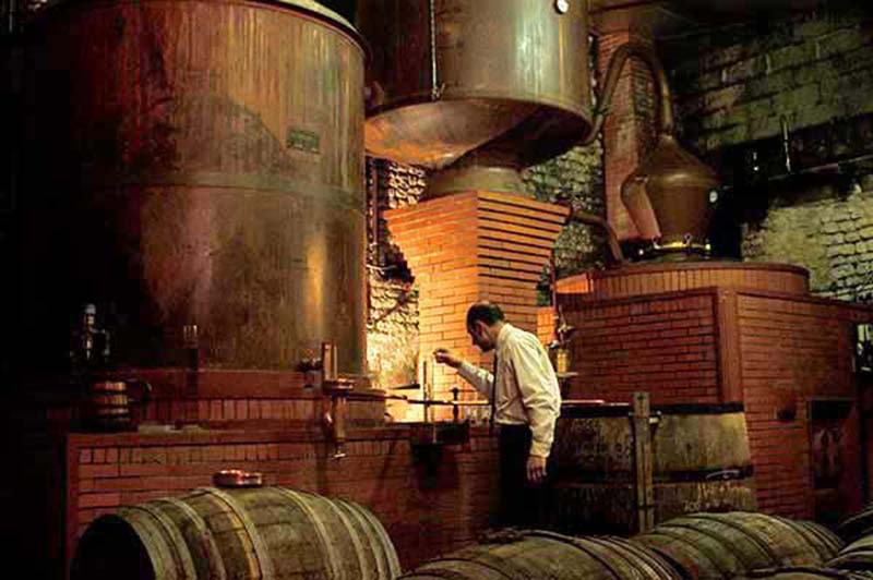 The Pasquinet Charentais copper still