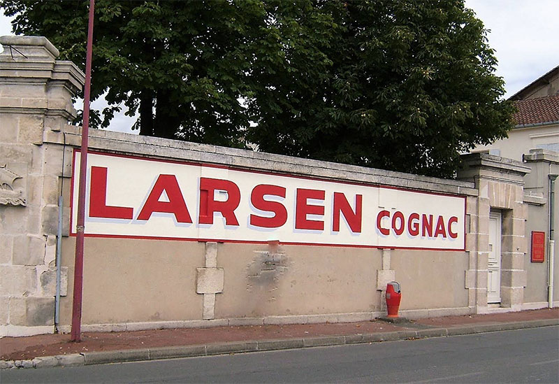 The rather unassuming distillery.
