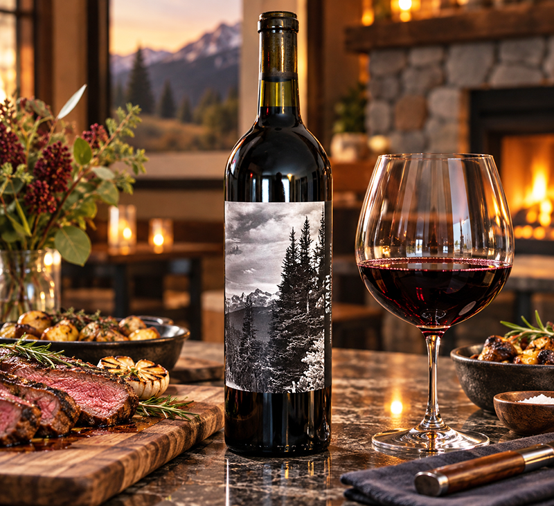 Anchored Roots Syrah. <a href="#taste">Click here for tasting notes. </a>