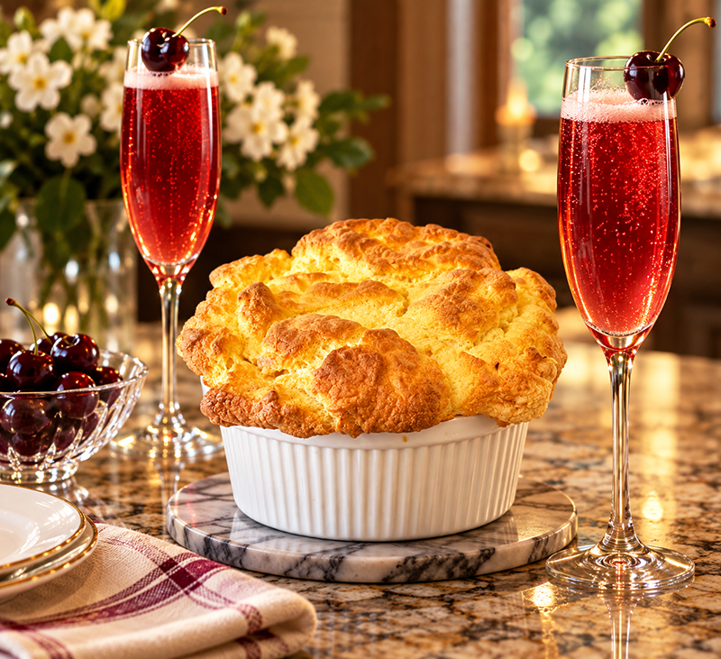 ham and cheese souffle