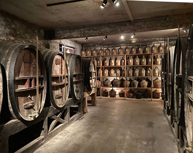 The old cellars. Photo: Eric Huffman