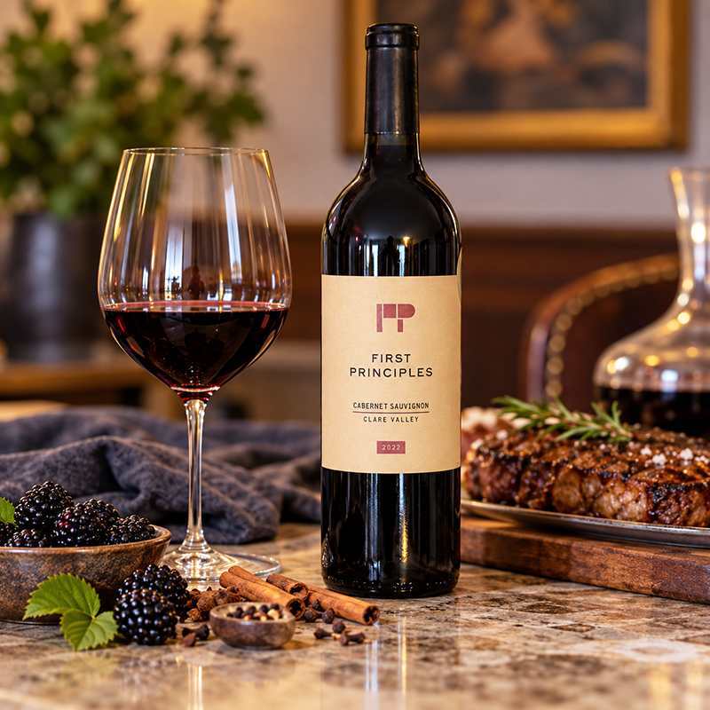 First Principles Cabernet Sauvignon 2022 from Clare Valley, Australia