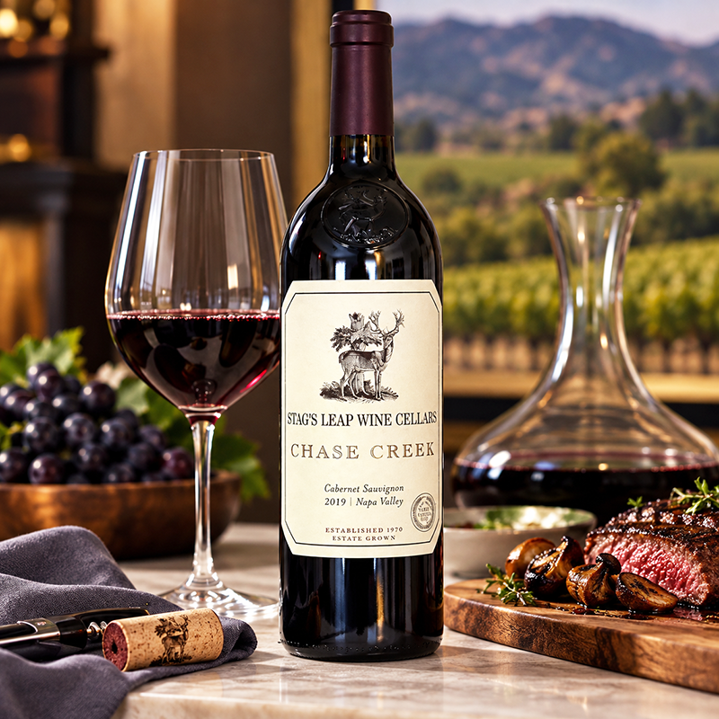 Stag's Leap Wine Cellars Chase Creek Cabernet Sauvignon. <a href="#taste">Click here for tasting notes.</a>