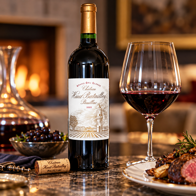 Chateau Haut-Batailley Pauillac. <a href="#taste">Click here for tasting notes.</a>